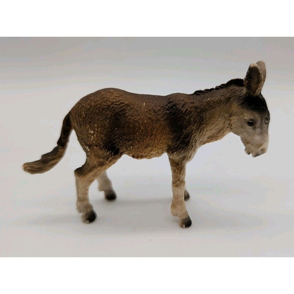 Schleich 1989 Donkey Burro Animal Adult Figure 13212 Farm - Retired